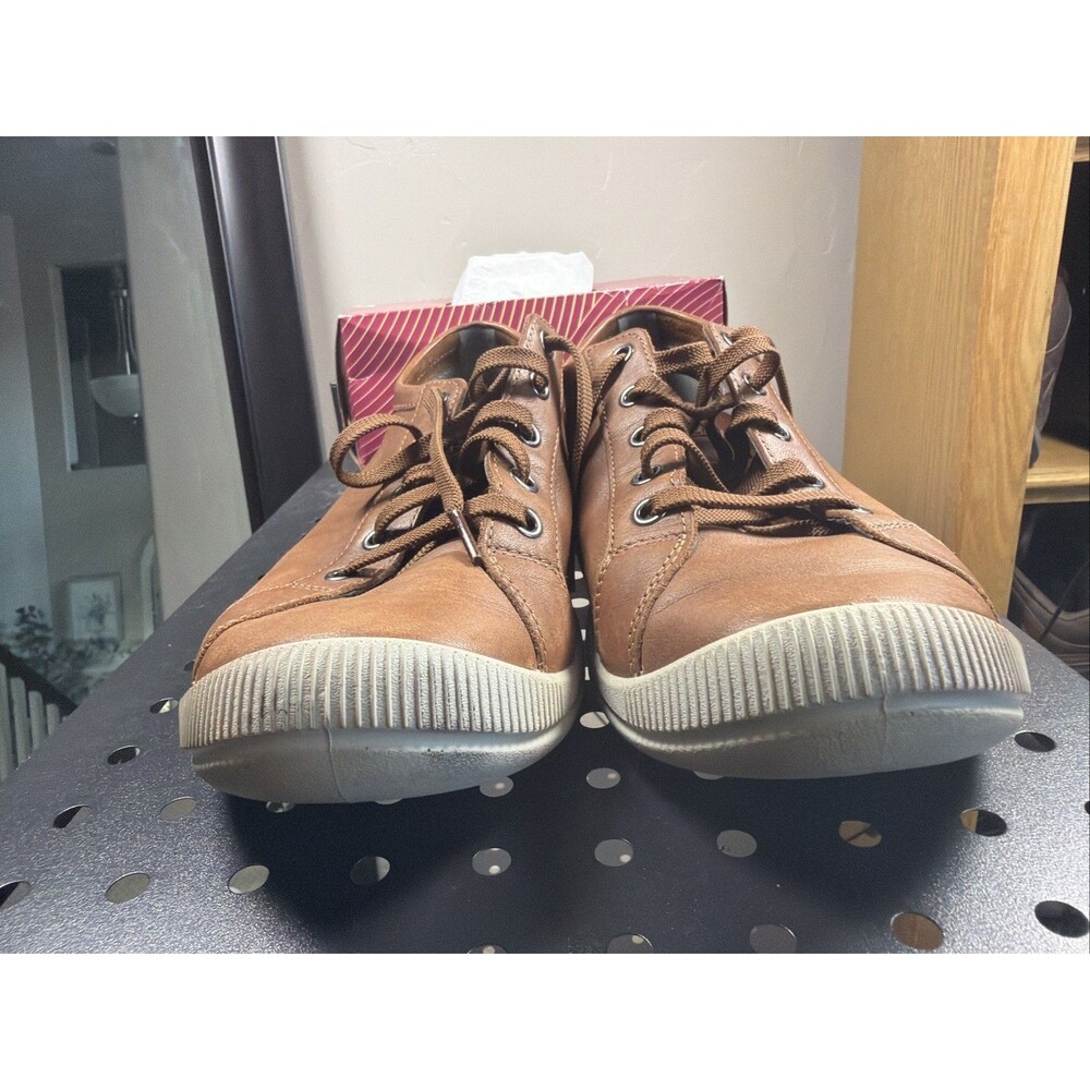 Keen Kaci II Lace Up Leather Sneakers Women Size 9.5 EUC - Picture 3 of 8